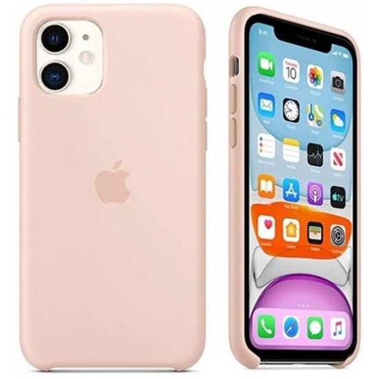 iPhone 11 Ματ Ροζ Θήκη Σιλικόνης iPhone 11 Ματ Ροζ Θήκη Σιλικόνης