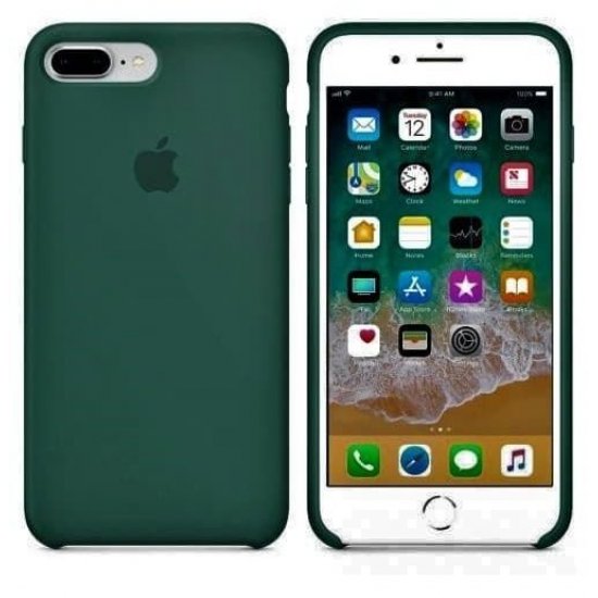iPhone 7/8 Πράσινο Σκούρο Θήκη Σιλικόνης iPhone 7/8 Πράσινο Σκούρο Θήκη Σιλικόνης
