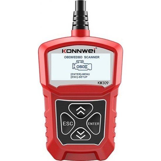 Konnwei KW309 Διαγνωστικό Αυτοκινήτου Ψηφιακό OBD 2 με Καλώδιο