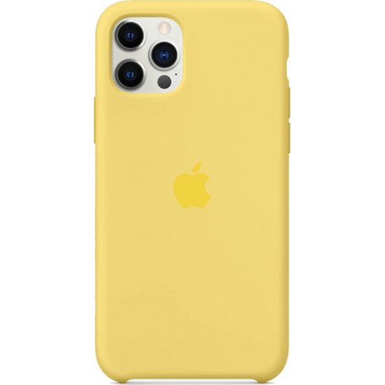 iPhone 12 Pro Max Κίτρινη Θήκη Σιλικόνης iPhone 12 Pro Max Κίτρινη Θήκη Σιλικόνης