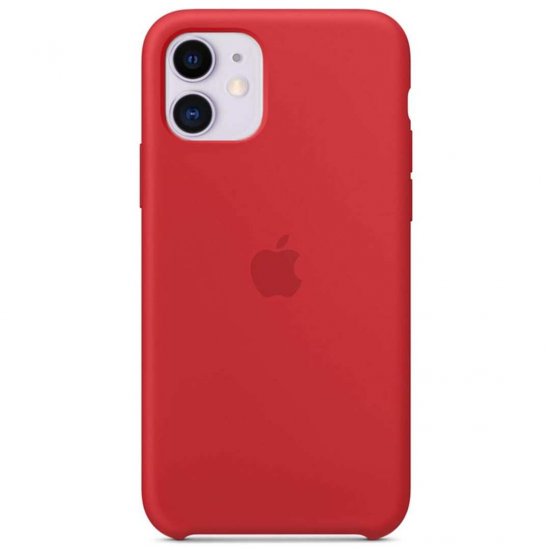 iPhone 11 Κόκκινη Θήκη Σιλικόνης iPhone 11 Κόκκινη Θήκη Σιλικόνης