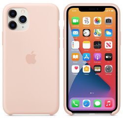 iPhone 11 Pro Max Ματ Ροζ Θήκη Σιλικόνης