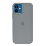 iPhone 12 Mini Grey Θήκη Σιλικόνης