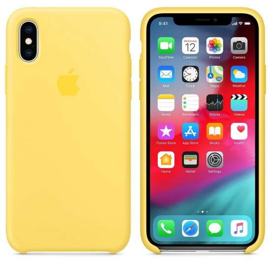 iPhone XR Κίτρινη Θήκη Σιλικόνης