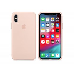 iPhone X/XS Ματ Ροζ Θήκη Σιλικόνης