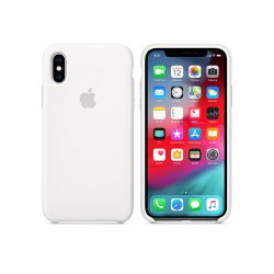 iPhone X/XS Λευκή Θήκη Σιλικόνης