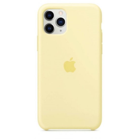 iPhone 11 Pro Max Κίτρινο Ανοιχτό Θήκη Σιλικόνης