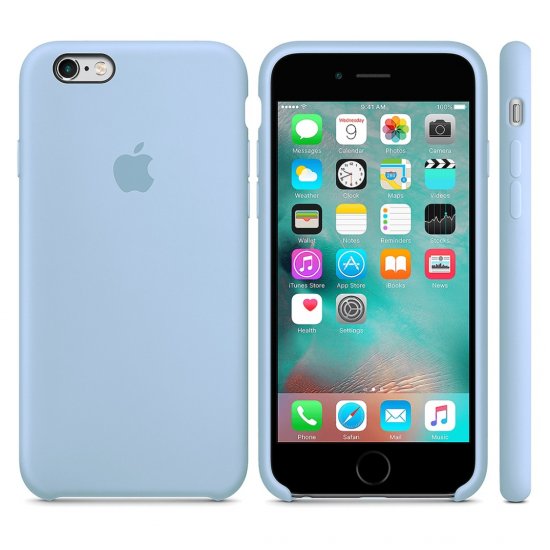 iPhone 6 Plus Γαλάζια Θήκη Σιλικόνης iPhone 6 Plus Γαλάζια Θήκη Σιλικόνης