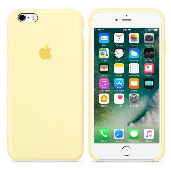 iPhone 6 Plus Κίτρινο Ανοιχτό Θήκη Σιλικόνης iPhone 6 Plus Κίτρινο Ανοιχτό Θήκη Σιλικόνης