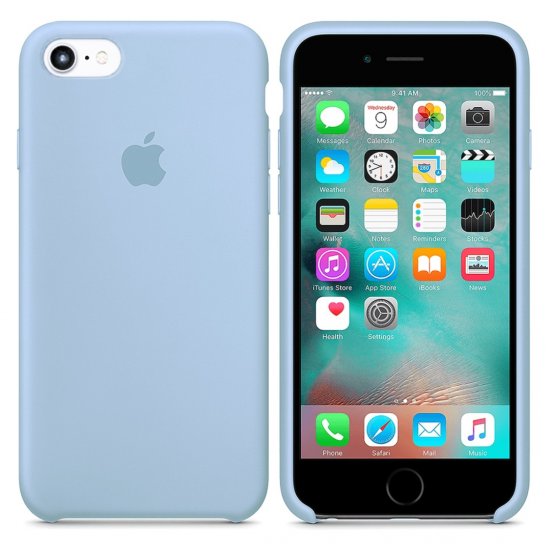 iPhone 7/8 Γαλάζια Θήκη Σιλικόνης iPhone 7/8 Γαλάζια Θήκη Σιλικόνης