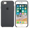 iPhone 7/8 Γκρι Σκούρο Θήκη Σιλικόνης