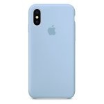 iPhone XS Max Γαλάζια Θήκη Σιλικόνης