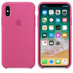 iPhone X/XS Φούξια Θήκη Σιλικόνης