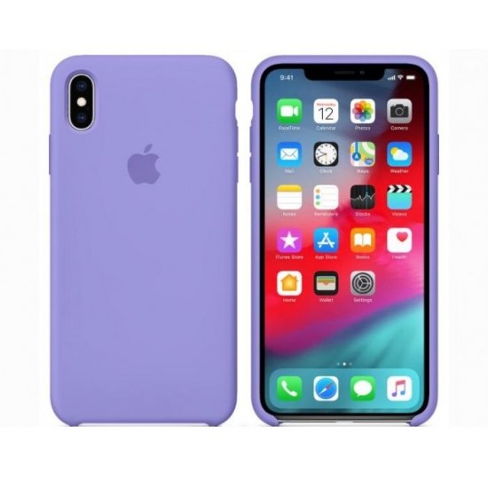 iPhone X/XS Λιλά Θήκη Σιλικόνης iPhone X/XS Λιλά Θήκη Σιλικόνης