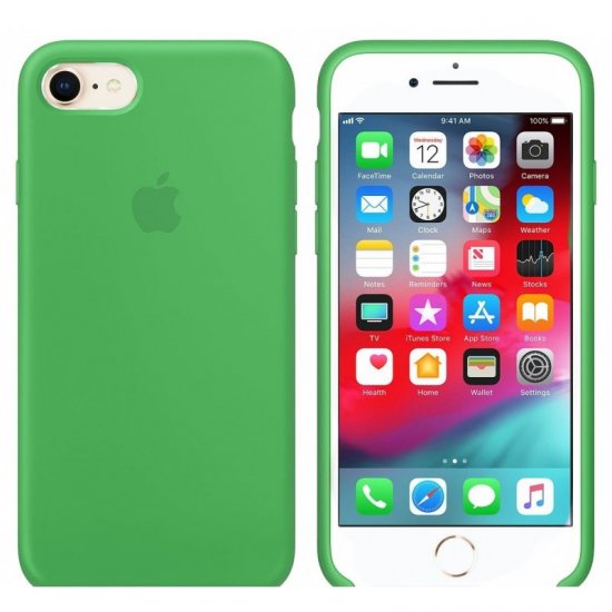 iPhone 7/8 Λαχανί Θήκη Σιλικόνης iPhone 7/8 Λαχανί Θήκη Σιλικόνης