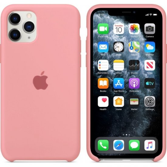 iPhone 11 Pro Ροζ Θήκη Σιλικόνης iPhone 11 Pro Ροζ Θήκη Σιλικόνης