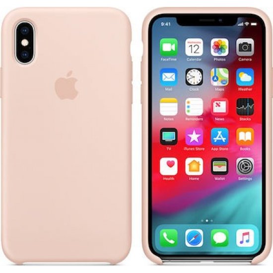 iPhone XS Max Ματ Ροζ Θήκη Σιλικόνης iPhone XS Max Ματ Ροζ Θήκη Σιλικόνης