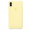 iPhone XS Max Κίτρινο Ανοιχτό Θήκη Σιλικόνης