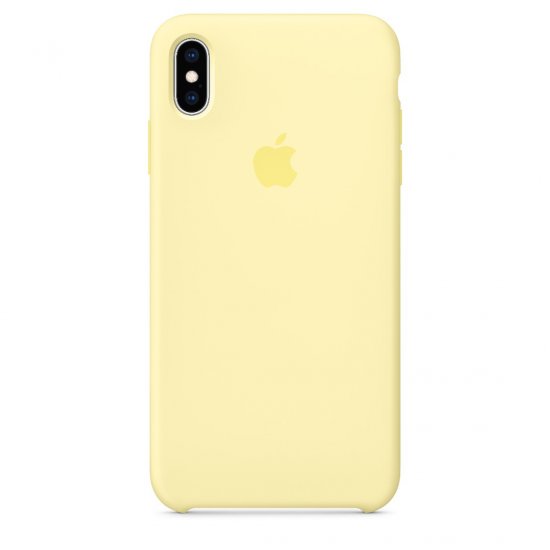 iPhone XS Max Κίτρινο Ανοιχτό Θήκη Σιλικόνης
