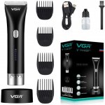 Επαναφορτιζόμενη Κουρευτική Μηχανή VGR V-185   Μαύρη