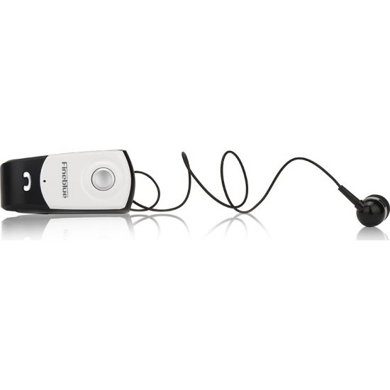 Fineblue F960 In-ear Bluetooth Handsfree Ακουστικό Πέτου Λευκό Fineblue F960 In-ear Bluetooth Handsfree Ακουστικό Πέτου Λευκό