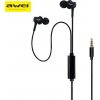 Awei PC-1 In-ear Handsfree με Βύσμα 3.5mm Μαύρο Awei PC-1 In-ear Handsfree με Βύσμα 3.5mm Μαύρο