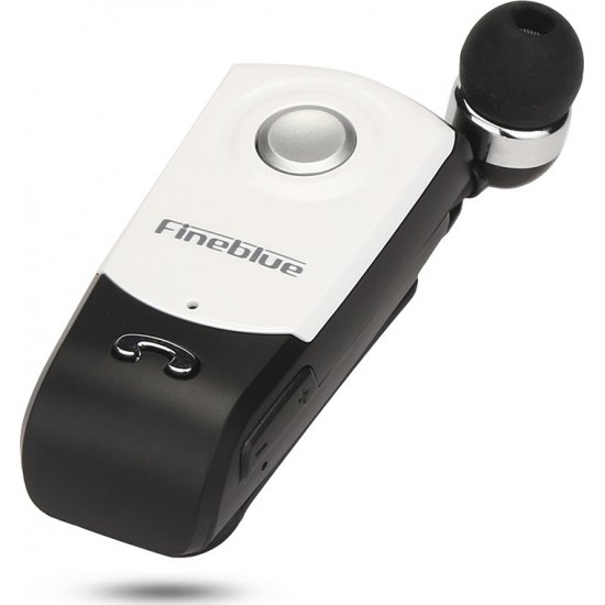 Fineblue F960 In-ear Bluetooth Handsfree Ακουστικό Πέτου Λευκό Fineblue F960 In-ear Bluetooth Handsfree Ακουστικό Πέτου Λευκό