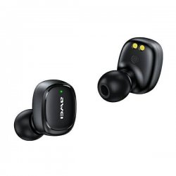 Awei T13 Pro  Ακουστικά  και Θήκη Φόρτισης Μαύρα Awei T13 Pro  Ακουστικά  και Θήκη Φόρτισης Μαύρα