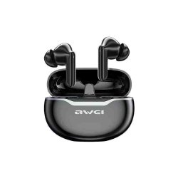 Awei T50 Ακουστικά με  Θήκη Φόρτισης Μαύρα Awei T50 Ακουστικά με  Θήκη Φόρτισης Μαύρα