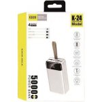 PowerBank EION K-24 50000mAh με 2 Θύρες USB-A και Θύρα USB-C    Λευκό