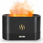 Αρωματιστής Υγραντήρας Flame Diffuser