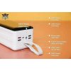 PowerBank Remax RPP-291 80000mAh 22.5W με 2 Θύρες USB-A και Θύρα USB-C Λευκό PowerBank Remax RPP-291 80000mAh 22.5W με 2 Θύρες USB-A και Θύρα USB-C Λευκό
