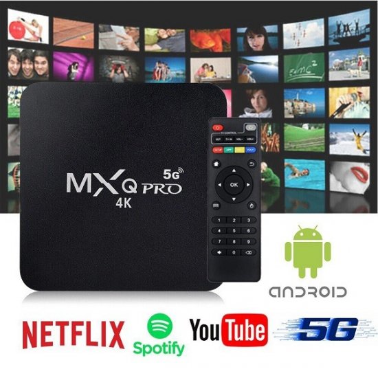 TV BOX MXQ Pro 5G 4K (Cortex-A53/8GB/128GB/Android) TV BOX MXQ Pro 5G 4K (Cortex-A53/8GB/128GB/Android)