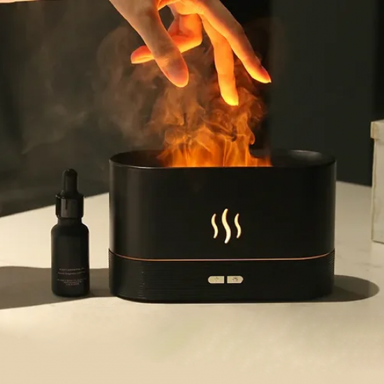 Αρωματιστής Υγραντήρας Flame Diffuser Αρωματιστής Υγραντήρας Flame Diffuser
