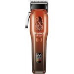 Επαναφορτιζόμενη Κουρευτική Μηχανή Kemei KM-2254   Πορτοκαλί 