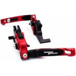 Ρυθμιζόμενες και Αναδιπλούμενες Μανέτες Αλουμινίου με Λογότυπο Tracer 900 GT – Κόκκινο