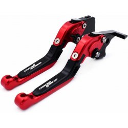 Ρυθμιζόμενες και Αναδιπλούμενες Μανέτες Αλουμινίου με Λογότυπο Tracer 900 GT – Κόκκινο