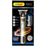 Επαναφορτιζόμενη Κουρευτική Μηχανή Andowl Q-LF701  Χρυσή