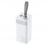 PowerBank Remax RPP-321 Chinen Series 50000mAh 22.5W με 2 Θύρες USB-A και Θύρα USB-C   Λευκό