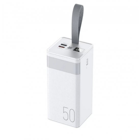 PowerBank Remax RPP-321 Chinen Series 50000mAh 22.5W με 2 Θύρες USB-A και Θύρα USB-C   Λευκό