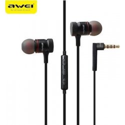 Awei ES-70TY In-ear Handsfree με Βύσμα 3.5mm Μαύρο Awei ES-70TY In-ear Handsfree με Βύσμα 3.5mm Μαύρο