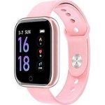 Smartwatch T80S με Παλμογράφο Ροζ