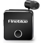 Fineblue F1 In-ear Bluetooth Handsfree Ακουστικό Πέτου Μαύρο