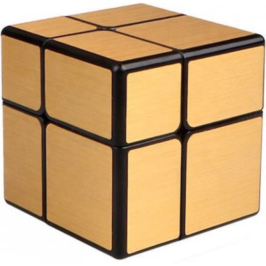 Κύβος Rubik Magic Mirror Gold 2x2