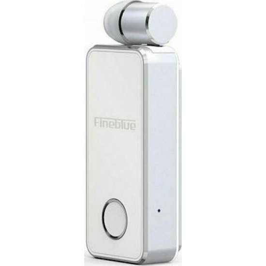 Fineblue F2 Pro In-ear Bluetooth Handsfree Ακουστικό Πέτου Λευκό Fineblue F2 Pro In-ear Bluetooth Handsfree Ακουστικό Πέτου Λευκό