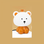 Παιδικό Φωτιστικό Αρκουδάκι με Καπέλο Κίτρινο