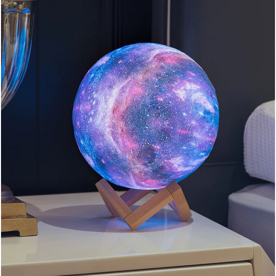 3D Moon Light Led Φωτιστικό - Galaxy 3D Moon Light Led Φωτιστικό - Galaxy