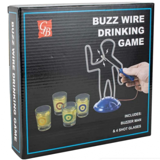 Buzz Wire Drinking Game – Όποιος χάνει πίνει ένα Σφηνάκι Buzz Wire Drinking Game – Όποιος χάνει πίνει ένα Σφηνάκι
