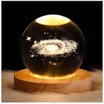 3d φωτιστικό σε γυάλινη μπάλα - Γαλαξίας