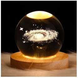 3d φωτιστικό σε γυάλινη μπάλα - Γαλαξίας 3d φωτιστικό σε γυάλινη μπάλα - Γαλαξίας